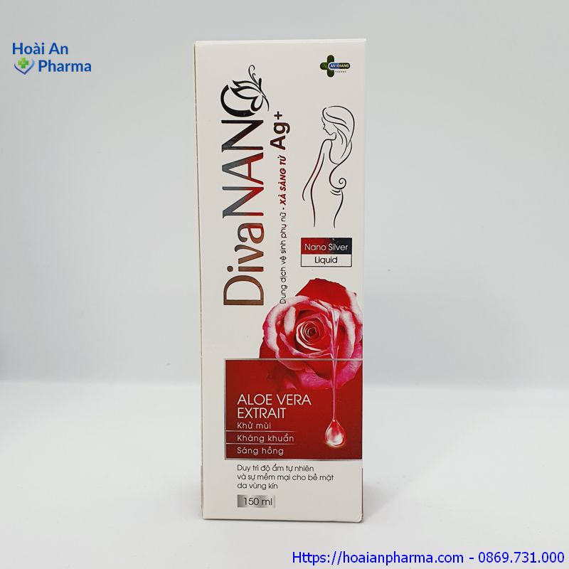 Divanano AG+ dung dịch vệ sinh phụ nữ chai 150ml