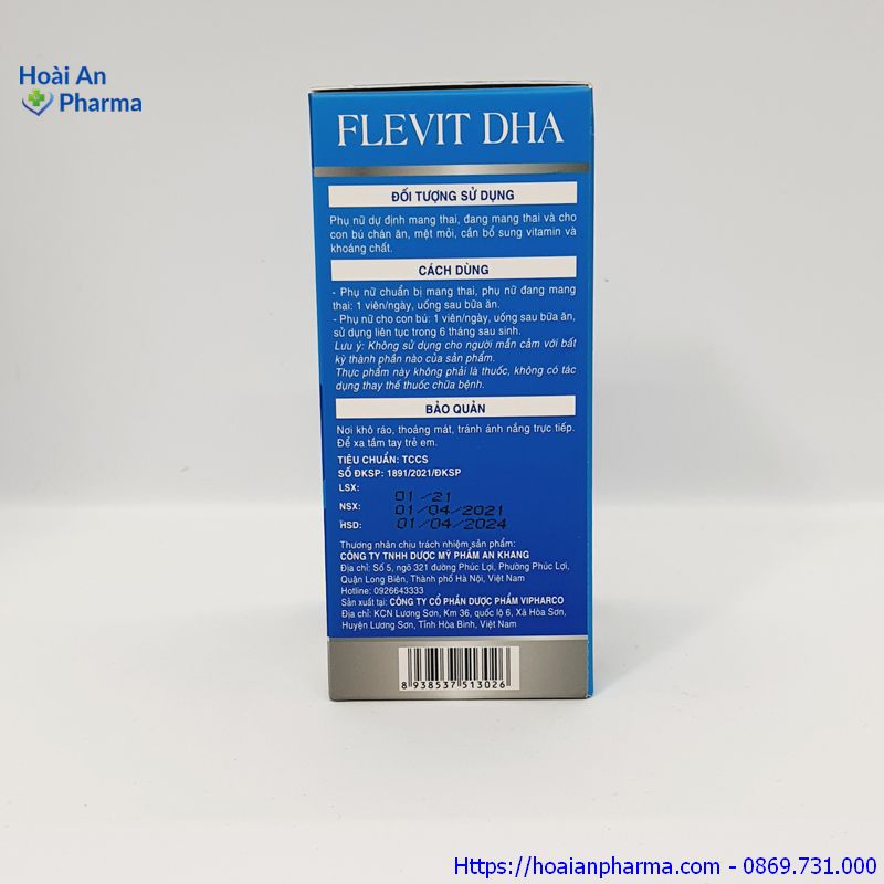 Công dụng của FLEVIT DHA