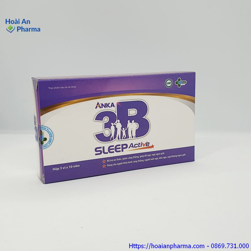 công dụng của Anka 3B Sleep Active