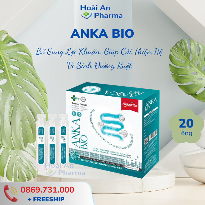 Anka BIO – Bổ sung lợi khuẩn, giúp cải thiện hệ vi sinh đường ruột