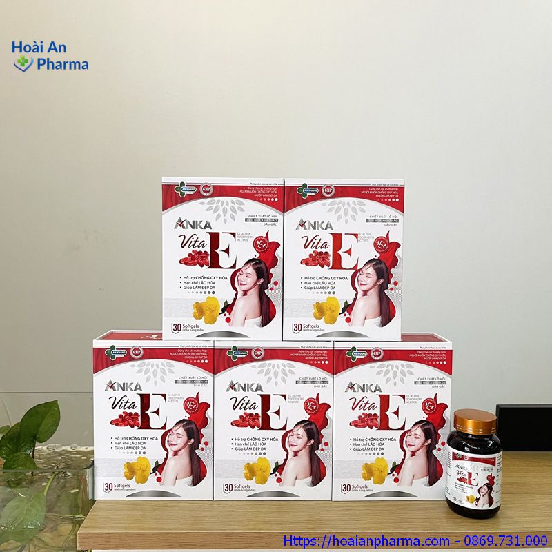 Anka Vita E - viên uống bổ sung Vitamin E