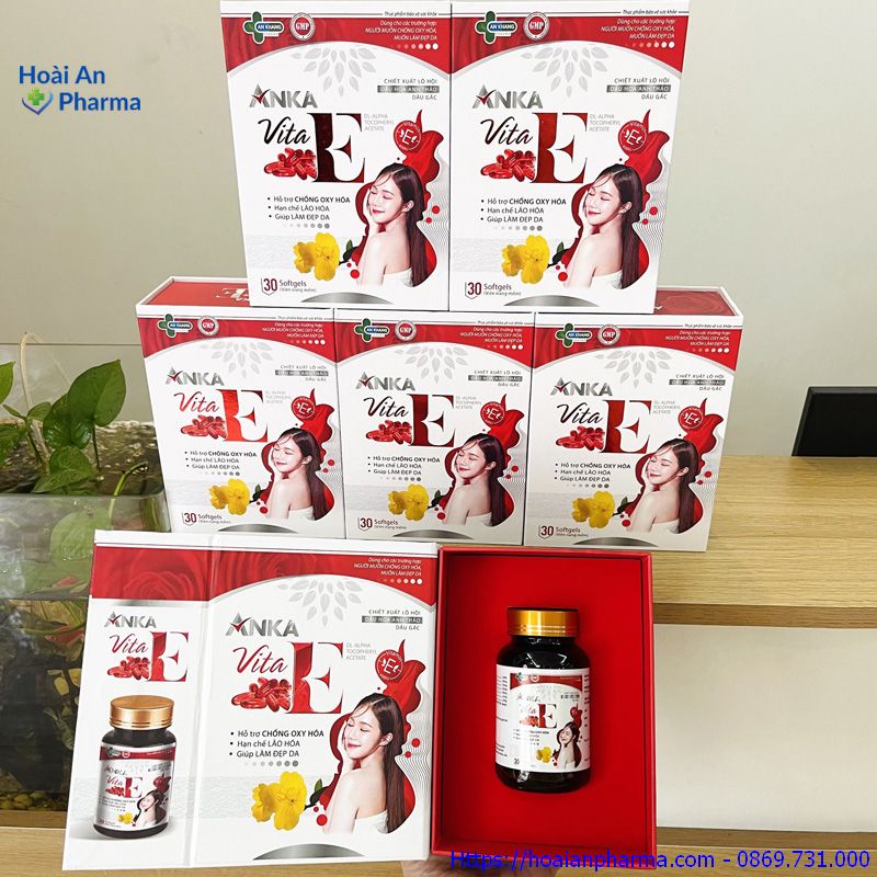công dụng của Anka Vita E - viên uống bổ sung Vitamin E